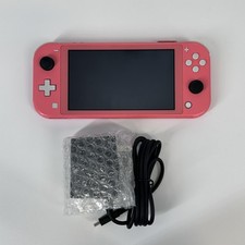 Nintendo Switch Lite Original Handheld Console Pink 32GB - Game Slot Issue