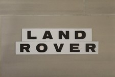 Land Rover Letters Emblem Front Hood Trunk Replacement Nameplate Black 2003-09
