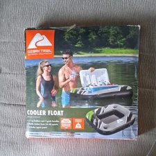 Ozark Trail Inflatable Cooler Float Holds 24-48 Quart Coolers - Brand New