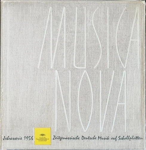 MUSICA NOVA 1956: Werner Egk, Boris Blacher, Hartmann, David/  DGG 6 LP Box