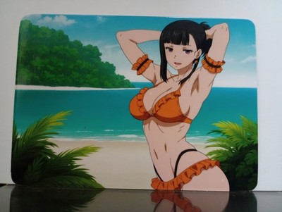 Maki Oze Fire Force Anime Waifu ACG Art Card