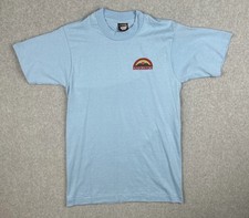 Vintage Screen Stars Best M Blue Single Stitch Shirt Made In USA Saddleback 90s