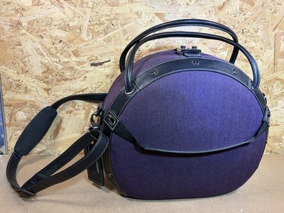 Samsonite Vintage Black Label Samsonite Lila Tweed Reise Kosmetikkoffer