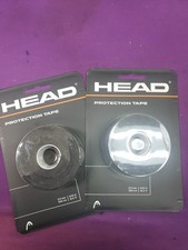 2 Rolls HEAD Racquet Protection Tape Head Guard Black 16' Per Roll