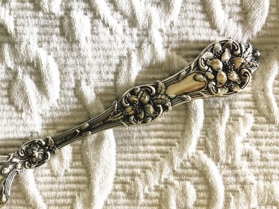 Antique Sterling ALVIN ORANGE BLOSSOM, OLD 1905 Luncheon Fork No