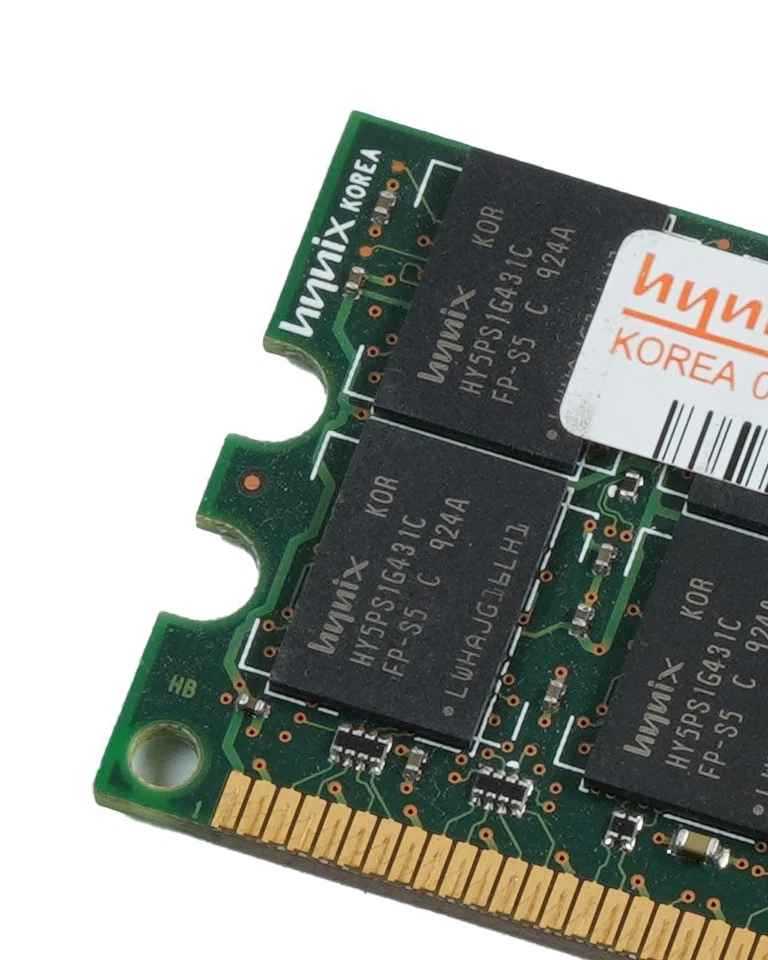 Hynix HYMP151P72CP4-S5 4GB 2Rx8 PC2-6400P-555-12 Server Memory RAM - Image 4 of 4