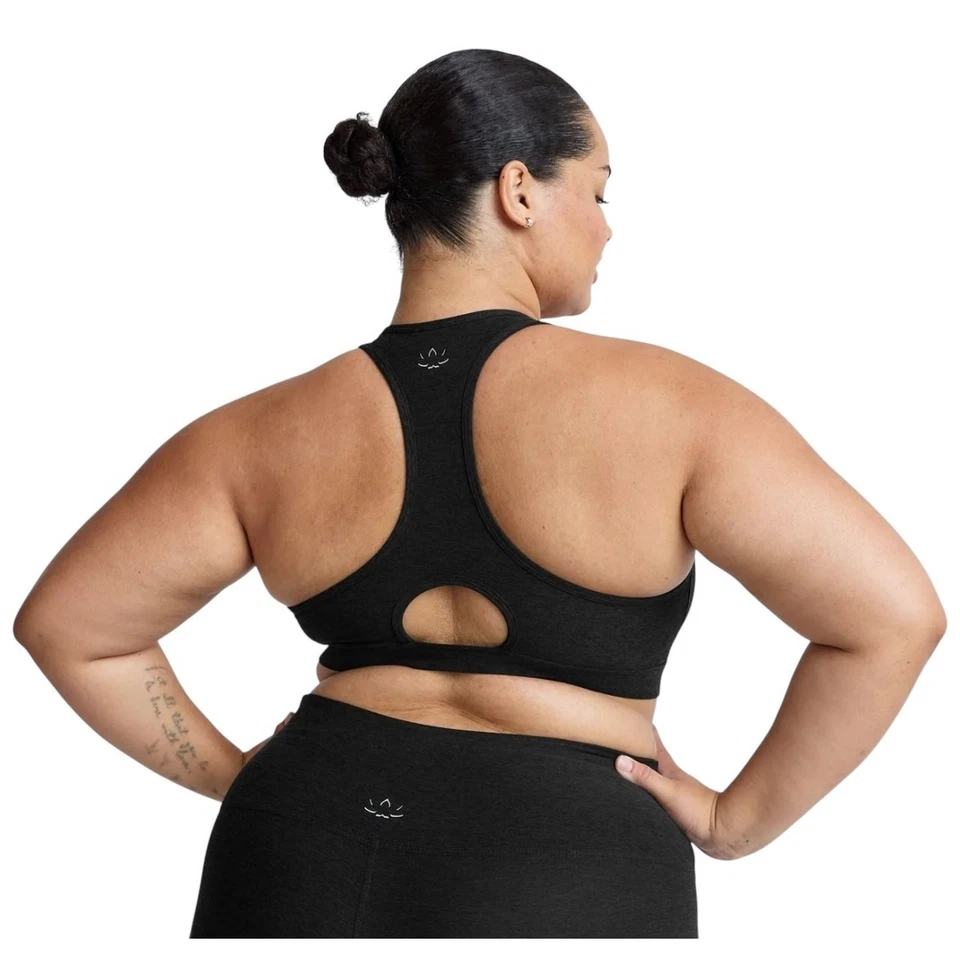 Beyond Yoga Spacedye Got Your Back Sports Bra Yoga Workout Darkest Night Size 3X - Image 4 of 4