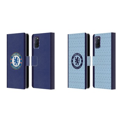 OFFICIAL CHELSEA FOOTBALL CLUB 2020/21 KIT LEATHER BOOK CASE FOR OPPO PHONES