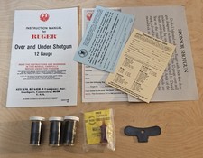 Ruger 12ga Over Under 3 Choke Set New Full Modified Improved