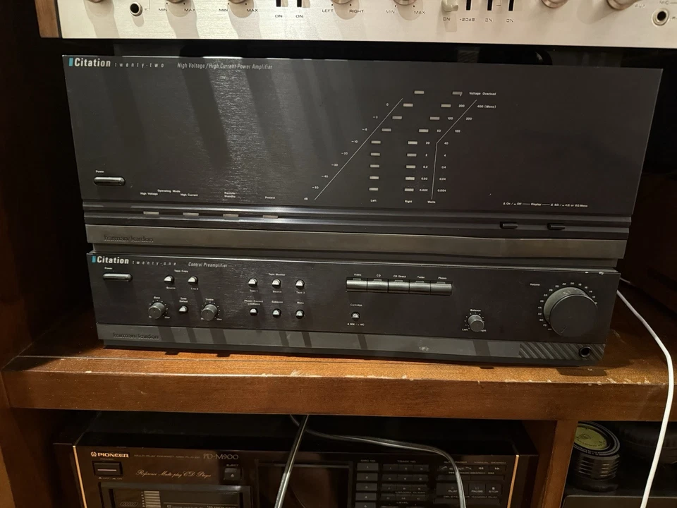 Preamplificador estéreo Harman Kardon Control Citation Twenty One 21 preamplificador Foto 2 de 2