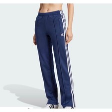 Adidas Firebird Track Pants Women Navy Blue White Stripes Size XS NWT