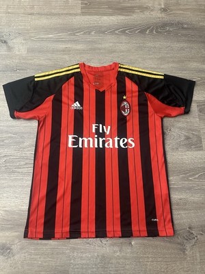 Adidas AC Milan ACM Fly Emirates Jersey Shirt Climacool Soccer