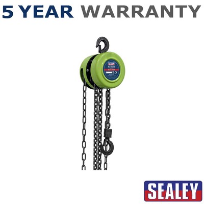 Sealey 2,5m Kettenblock 0,5 Tonnen CB500E