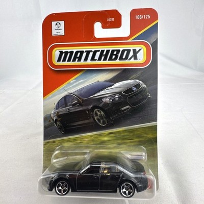 Matchbox 1:64 Holden VF Commodore SSV Black Sedan Diecast Model Car 106/125