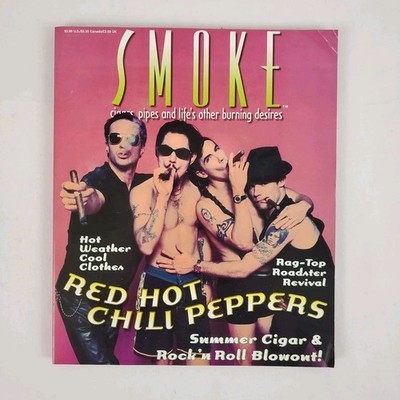 Vintage SMOKE Magazine Summer 1996 Red Hot Chili Peppers Cigar 