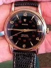 Vintage Rolex Watch Canadian Military 10k Yellow Gold Case &Buckle Manual 1940’s