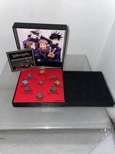 Salesone Jujutsu Kaisen Gamestop Exclusive 9 Piece Jewelry Ring Box Set w/ COA
