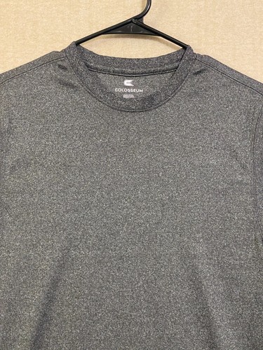 Colosseum Shirt Men's Medium Gray Short Sleeves - Picture 2 of 12