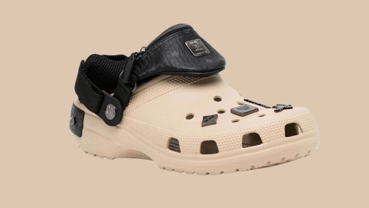 MCM x CROCS  LTD EDITION SOLD-OUT Irish Cream UK11/US12