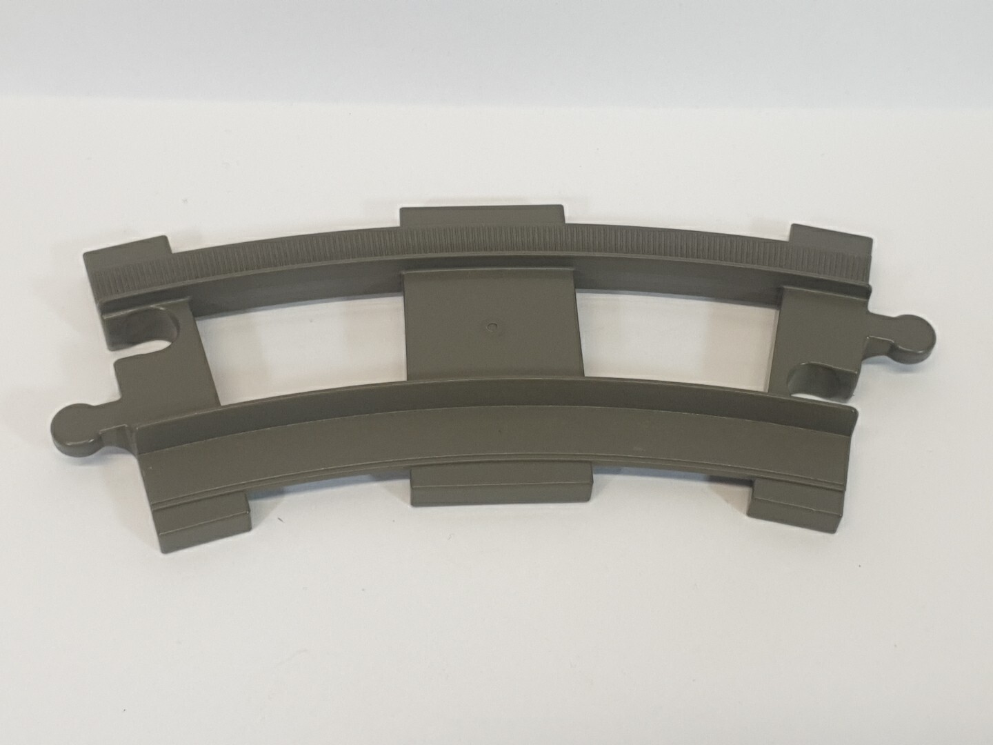 Binario Curvo Corto Lego® Duplo Grigio Scuro