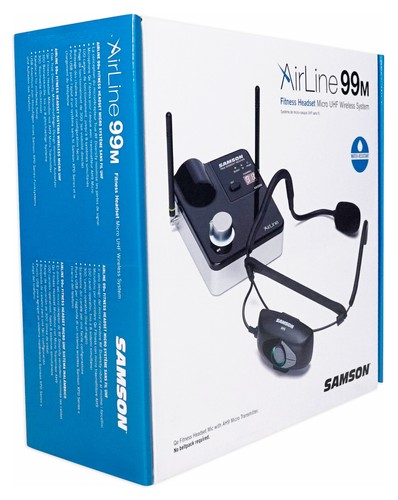 Samson AIRLINE 99M AH9 Wireless UHF Rechargeable Fitness Headset System-K Band - Picture 7 of 7