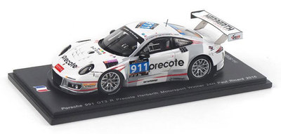 Spark Sf110 Porsche 991 Gt3 R PRECOTE No.911 Winner 24h Paul