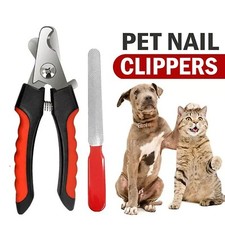 Pet Dog Toe Nail Clippers Cutter Trimmer Scissors Shears Professional Heavy Duty