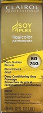 Clairol Professional Soy4Plex Liquicolor 6G/74G Dark Golden Blonde Deep Coverage