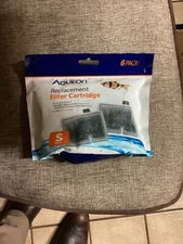 Aqueon QuietFlow & MiniBow Small Aquarium Filters Cartridge 6-Pack NEW Sealed!