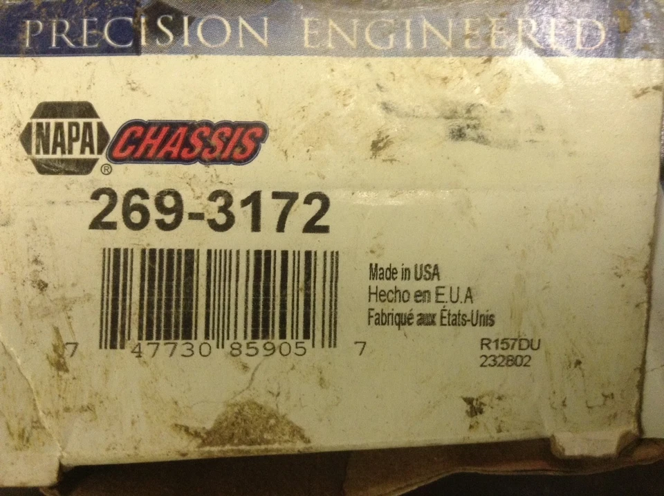 NEW NAPA 269-3172 Steering Tie Rod End Inner - Fits 98-01 Nissan Altima - Image 2 of 4