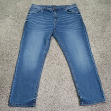 The Perfect Jean NYC Jeans Mens 40 Blue Athletic Fit Stretch Denim Casual 40x30