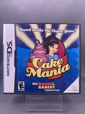 Cake Mania - Authentic - Nintendo DS - Manual  Case / Box Only 