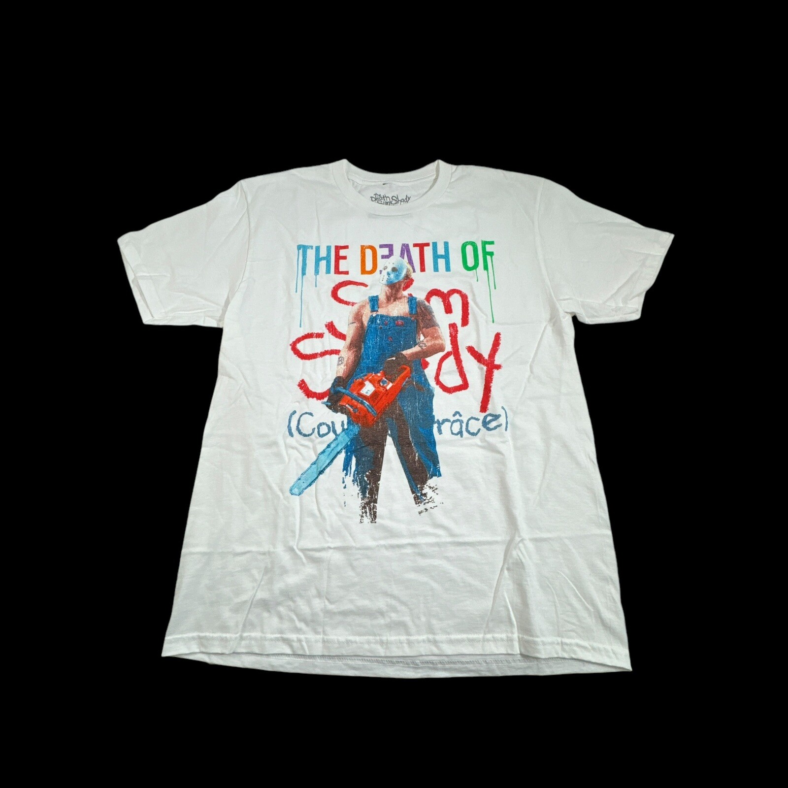 EMINEM THE DEATH OF SLIM SHADY TDOSS Chainsaw Mask T Shirt Large Official image 2