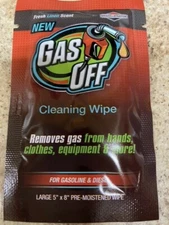 Briggs & Stratton 100156 (50 Pack Box) Gas Off Cleaning Wipes-single use