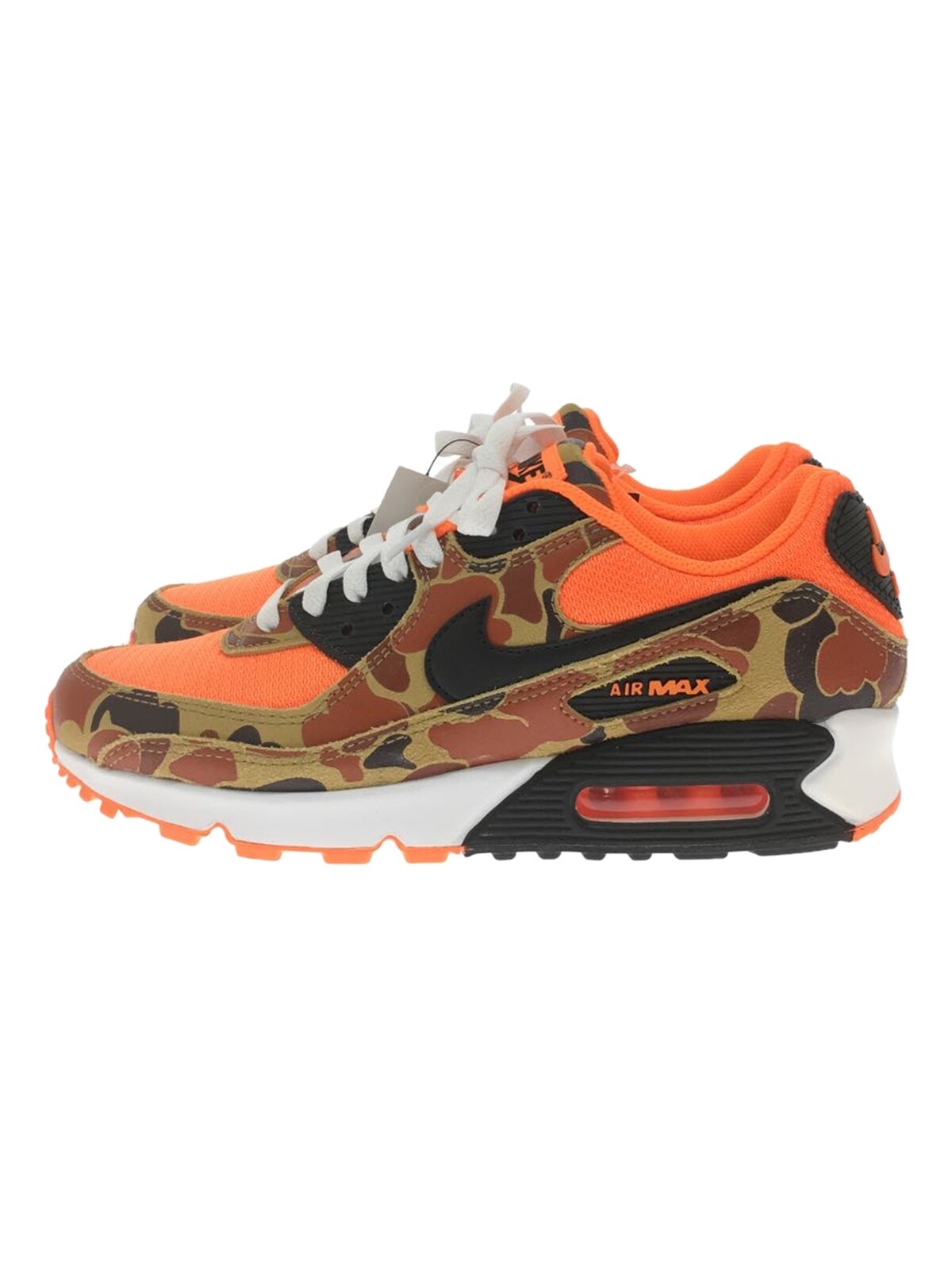 NIKE AIR MAX 90 SP ORANGE CAMO CW4039-800 Men US7.5 25.5cm used