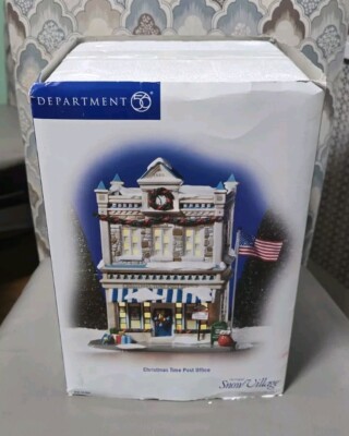 Deptartment 56 The Original Snow Village Christmas Time Post Office #55364 w/Box
