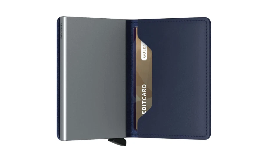 Secrid Navy Slimwallet Wallet SO-NAVY - Image 4 of 4