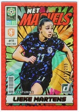 2023 Donruss LIEKE MARTENS Net Marvels Red Foil /299 FIFA WWC Netherlands #16
