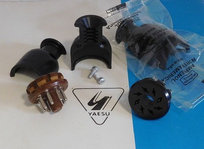 Conector De 11 Pines Para Transceptores Yaesu - Fabricado En EE.UU., Difícil De Encontrar, Marca Amphenol