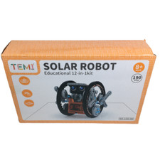 TEMI STEM Solar Robot Kit for Kids 12-in-1 Educational STEM Science Experiment