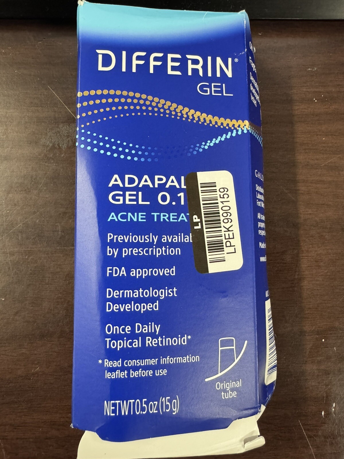 Differin Gel Adapalene Gel 0.1% Acne Treatment 0.5 Oz Exp 03/2026 ...