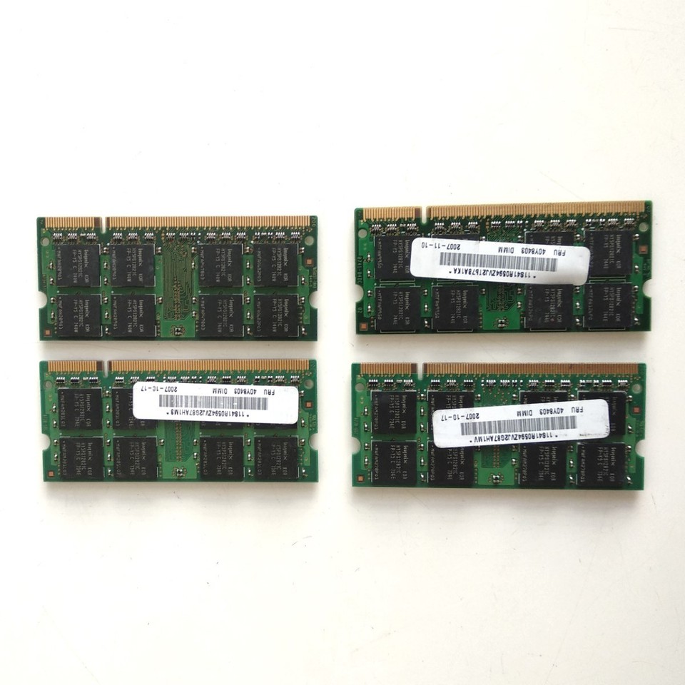 1GB Hynix HYMP512S64CP8 Y5 AB PC2 5300S 555 12 2Rx8 1GB Hynix HYMP512S64CP8 Y5 AB PC2 5300S 555 12 2Rx8