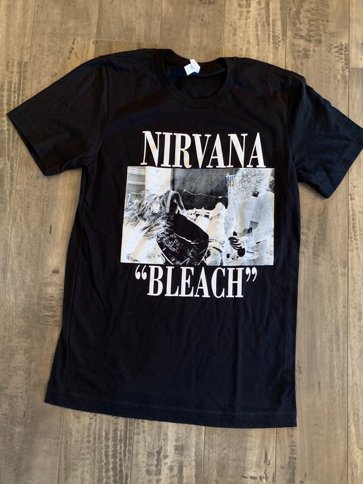 Licensed) Nirvana Bleach Shirt | eBay