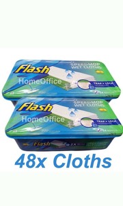 tesco flash speedmop wet cloths