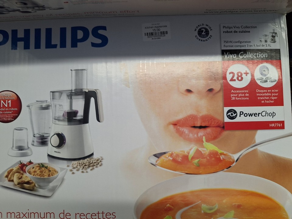 Philips Viva Food Processor HR7761 With Accessories eBay