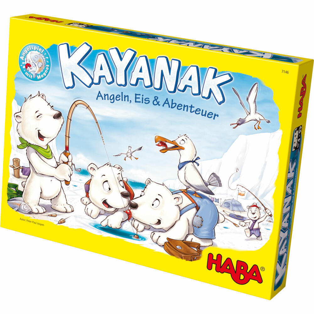 Thumbnail - Haba Kayanak - Angeln, Eis & Abenteuer, Angelspiel, Brettspiel,