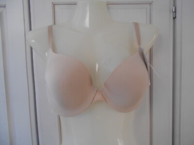 BNWT Sloggi Beige 'Wow Lace WHP' Slightly Cushioned Moulded Bra - 32DD