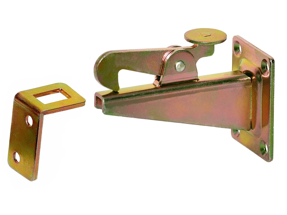 Torfeststeller Türfeststeller Türstopper Türhalter Gelb Verzinkt.