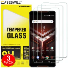 For ASUS ROG Phone 3 Strix Caseswill HD-Clear Tempered Glass Screen Protector X3