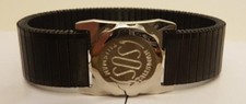 SOS TALISMAN - Edelstahl Auf Schwarz Expandierendes Armband 237123